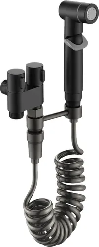 Aqua Earth Pulverizador de bidé de mano para inodoro, kit de pulverización de pañales de tela para bebé, juego de accesorios de bidé para baño,