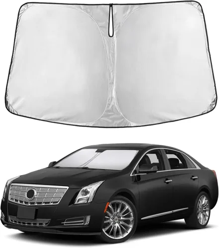 Miniatura 90 de Econour Parasol para parabrisas compatible con Honda Civic 2016-2021, protector de parasol plegable para ventana, bloquea los rayos UV y mantiene tu
