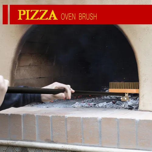 Miniatura 6 de Espátula de pizza de aluminio anodizado duro de 12 pulgadas, juego de 6 utensilios comerciales para horno de pizza, cáscara de pizza para hornos