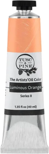 Miniatura 187 de Tusc & Pine Pintura al óleo Artist – Alizarin Crimson, 1.4 fl oz, sin amarilleo, consistencia rica y cremosa, carga máxima de pigmento, pinturas al