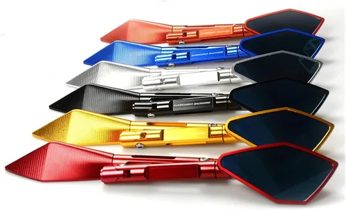 Miniatura 5 de Accesorios CNC motocicleta retrovisor retrovisor espejo retrovisor lateral para Yamaha XP500 XP530 XT660/X/R/Z 04-17 YBR 125 para Suzuki GSXR 600