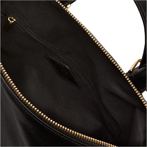 Miniatura 5 de Fossil Parker - Mochila convertible de cuero para mujer Negro Large - Black