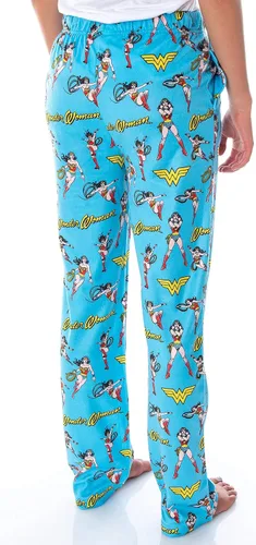 Miniatura 3 de DC Comics - Pantalones de pijama para mujer, diseño vintage de personajes en toda la prenda, para adultos, Vintage Wonder Woman