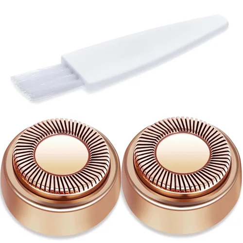 Cabezales de repuesto para removedor de vello facial: compatible con Finishing Touch Flawless herramienta de depilación facial para mujeres, como se