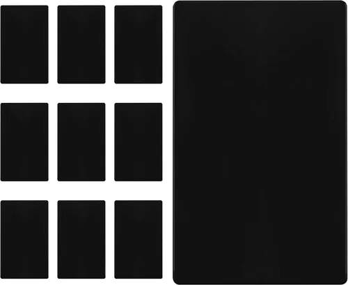 Miniatura 27 de ENERLITES Placa de pared ciega sin tornillos, cubierta de salida de dispositivo ciego segura para niños, tamaño estándar, 1-Gang 4.68 x 2.93 Dorado