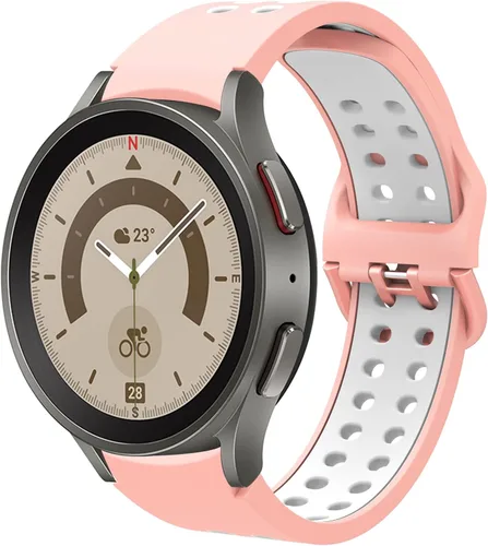 Miniatura 11 de VeveXiao Correa deportiva compatible con Samsung Galaxy Watch 5 Pro de 1.772 pulgadas/Watch 4 Classic 1.654 pulgadas/1.811 pulgadas, sin huecos