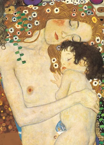 Miniatura 2 de EuroGraphics Madre e hijo de Gustav Klimt - Rompecabezas de 1000 piezas