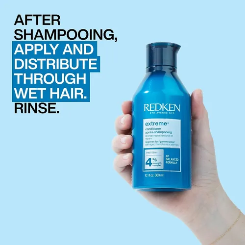 Miniatura 6 de Redken Extreme - Acondicionador para cabello dañado - Fortalece y protege el cabello dañado, infundido con proteínas