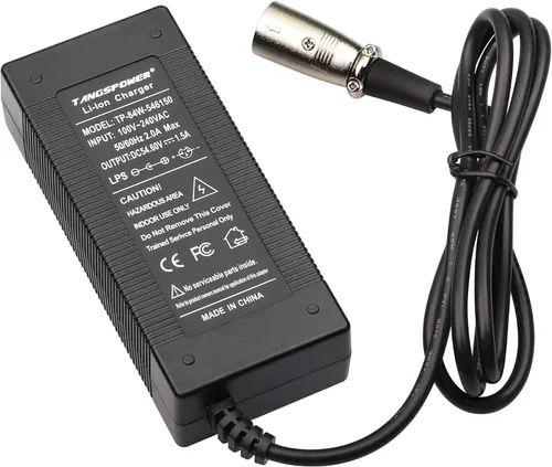 Miniatura 2 de Cargador de 54.6V 48V XLR Cargador de repuesto 54.6 voltios Salida 1.5A para batería de litio eléctrica de 48 V 13S 12Ah 15Ah 48 voltios Salida XLR