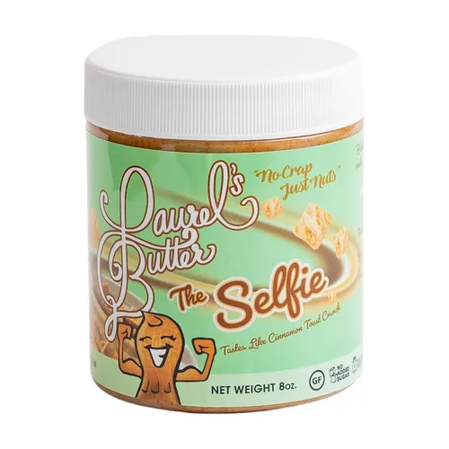 Miniatura 6 de Laurel's Mantequilla de anacardo y coco – Mantequilla de nuez alta en proteínas – Mantequilla saborizada – Mantequilla apta para dieta cetogénica