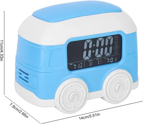 Miniatura 2 de Pilipane OK to Wake - Reloj despertador para niños, reloj despertador digital para dormitorio de niños, bonito reloj de entrenamiento para dormir