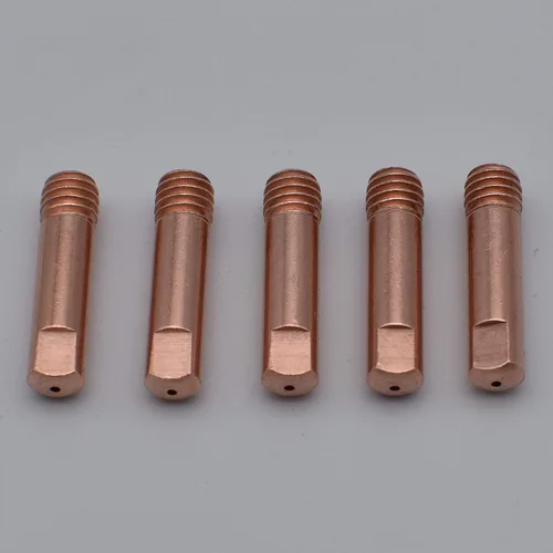 Miniatura 5 de 15AK MB15 antorcha de soldadura MAG MIG punta de contacto .023'' & 0.6mm M6x25mm 20pk