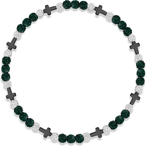 Miniatura 26 de Collar de béisbol con cuentas, cadena de cuerda deportiva ajustable con dije de cruz de béisbol, gran regalo de goteo de béisbol para jugadores