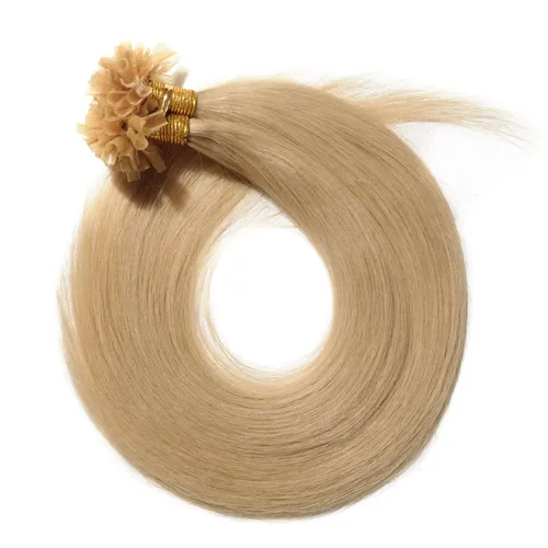 Miniatura 58 de SEGO Extensiones de cabello humano con micro cuentas, extensiones de cabello humano con micro bucle, lacio, natural, fusión fría, 1.76 oz/paquete