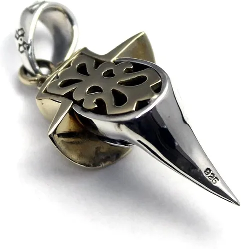 Miniatura 4 de Colgante de plata de ley 925 de COSUMOSU Steampunk Plague Doctor Bird Beak Mask