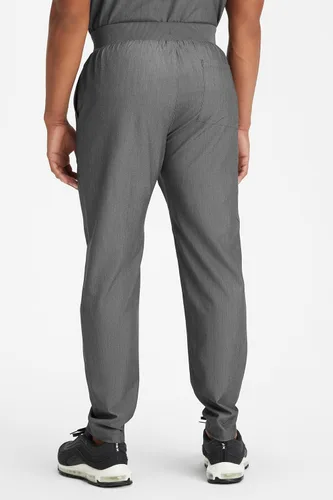 Miniatura 2 de Fabletics MotionTech - Pantalón médico para hombre, elástico en 4 direcciones, con bolsillos, resistente a las arrugas, ajuste semidelgado