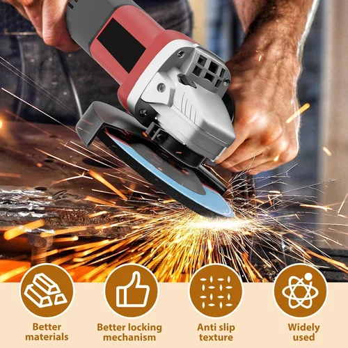 Miniatura 7 de Llave de amoladora angular universal ajustable con kit de tuerca de brida, llave de amoladora de tuerca de bloqueo, adecuada para amoladoras