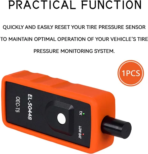 Miniatura 3 de EL-50448 TPMS Herramienta de reaprendizaje para sensor de neumáticos GM, herramienta de reinicio TPMS, herramienta de activación del sistema