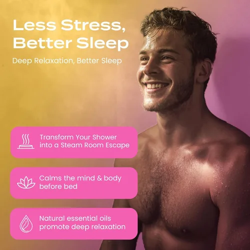 Miniatura 7 de BodyRestore - 6 vaporizadores de ducha para aromaterapia, relajación, alivio del estés y cuidado personal, bombas para baño y ducha aroma cítrico