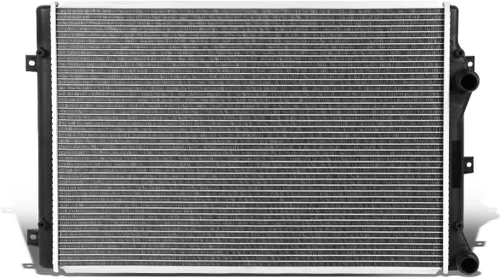 Miniatura 12 de DNA Motoring OEM-RA-13236 Radiador de núcleo de aluminio de 1 fila compatible con VW Passat CC 09-12 / 06-10 Passat, 25-1/2 pulgadas de ancho x