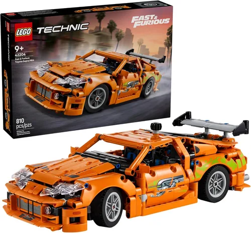 LEGO Technic Fast and Furious Toyota Supra MK4 Kit de construcción - Auto de juguete para niños, niños y niñas, a partir de 9 años - Regalo creativo