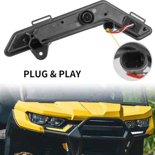 Miniatura 6 de SAUTVS Luces LED de circulación diurna mejoradas para Defender Commander, luces delanteras DRL colmillos, luces intermitentes amarillas para Can Am