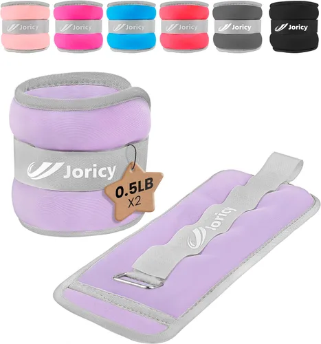 Ankle Weights A Pair of 1/2/3/4/6/8/10/12/20 LBS Wrist Leg Arm Weights for Women Men with Adjustable Straps, Strength weighted for Physical Therapy