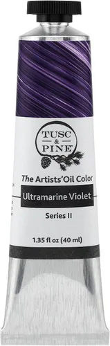 Miniatura 165 de Tusc & Pine Pintura al óleo Artist – Alizarin Crimson, 1.4 fl oz, sin amarilleo, consistencia rica y cremosa, carga máxima de pigmento, pinturas al