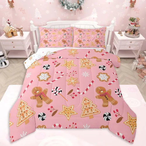 Miniatura 40 de Feelyou Juego de edredón de sandía, tamaño individual, juego de ropa de cama de frutas frescas de verano para niños, decoración de frutas rojas, 1