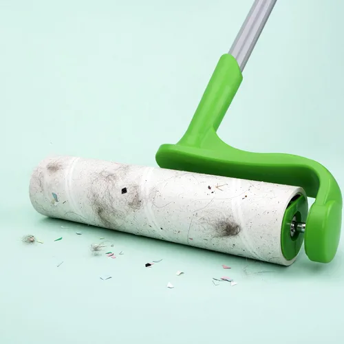Miniatura 5 de Recambios de rodillo ultra pegajoso de 10 pulgadas para Evercare Layers Smart Design Rodillos grandes de pelusa 50% más recogida removedor de pelo