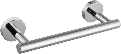 Barra de Toalla de Acero Inoxidable SUS 304 de 9 Pulgadas, Porta Toallas Montado en la Pared, Toallero de Pared para Baño, Estilo Moderno, Acabado