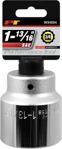 Miniatura 5 de Performance Tool W34855 - Llave de vaso estándar de 12 cantos de 3/4" 55mm