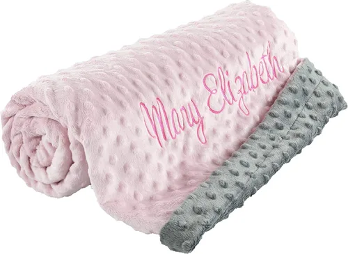 berry bebe Manta de bebé personalizada para niñas y niños, se envía desde EE.UU., mantas de bebé personalizadas, regalos personalizados con nombre,