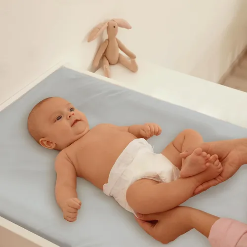Miniatura 7 de Gllquen Baby Sábanas para Moisés Paquete de 2, Sábanas Ajustables para Moisés de Algodón 100% Orgánico para Niñas y Niños, Sábana de Colchón