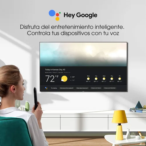 Miniatura 6 de Hisense - Televisión Smart 43A6G de 43 pulgadas con resolución 4K Ultra HD, con Android, compatibilidad con Alexa