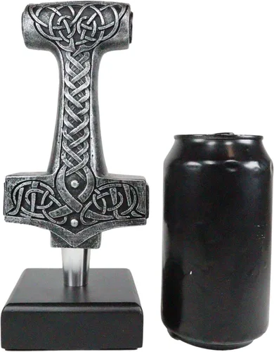 Miniatura 5 de Ebros - Figura decorativa de mango de grifo de cerveza con base de exhibición, asas decorativas coleccionables de calidad para microcervecería