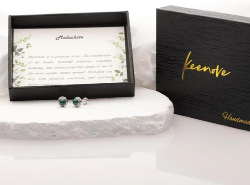 Miniatura 96 de Aretes de plata de ley con piedra natal de cristal real, joyería para mujer, moda occidental 925, envejecida, bohemia, hecha a mano, el mejor regalo