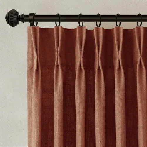 Miniatura 57 de Cortinas de lino plisadas