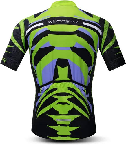 Miniatura 16 de Nuevo Pro cremallera completa hombres ciclismo Jersey manga corta Riding Shirt USA