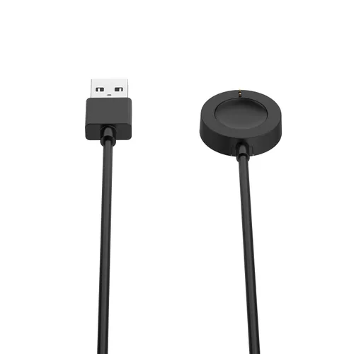 Miniatura 2 de RuenTech Cargador compatible con Fossil Gen 6, cargador magnético rápido, cable de carga de 3.3 pies para Fossil Gen 6 de 1.732 in/1.654 in (2 negro)