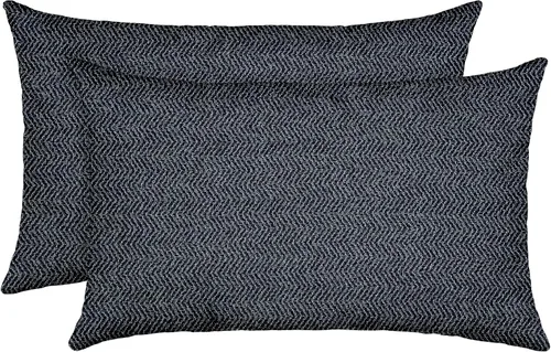 Miniatura 52 de RSH DECOR: Sunbrella - Juego de 4 almohadas lumbares, 20 x 12 pulgadas, tela de rendimiento resistente al agua y a la decoloración, fundas