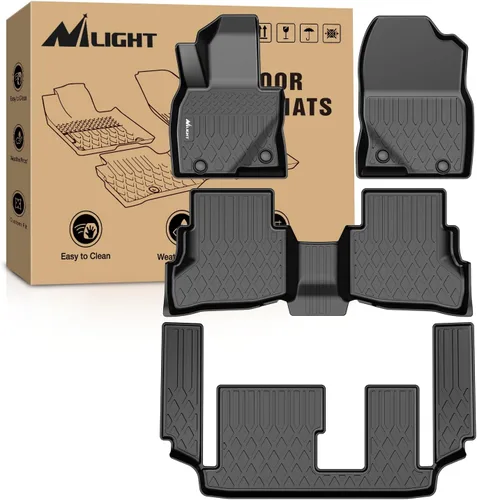 Miniatura 13 de Nilight Alfombrillas TPE para Volvo VNL 300 430 630 670 730 780 2004-2018 Volvo VT modelos 2006-2010 para todo tipo de clima, ajuste personalizado