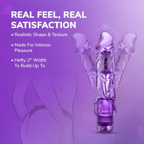 Miniatura 3 de Eden - Juguetes sexuales para adultos, consolador vibrador XL grueso de 9 pulgadas, vibrador de pene silencioso de múltiples velocidades, vibrador