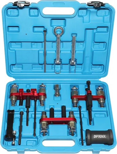 Miniatura 8 de Kit de herramientas de instalación de extracción de inyector de combustible compatible con BMW N20 N26 N43 N47 N51 N52 N53 N54 N55 N57 N63TU S63