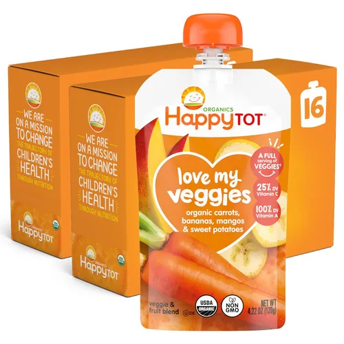 Happy Tot Organic Etapa 4 Baby Food Love
