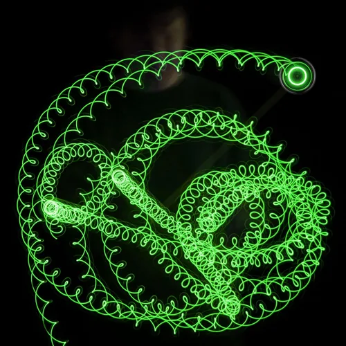 Miniatura 8 de MAGICYOYO Yoyo profesional con luz Y02 para trucos avanzados, yoyo LED de aleación de aluminio con guante, bolsa de almacenamiento, 4 baterías y 12