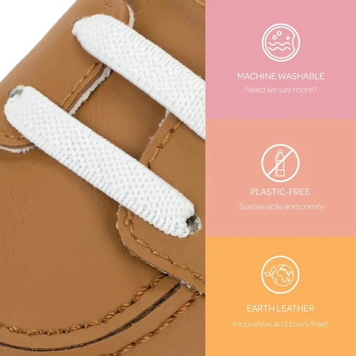 Miniatura 4 de JuJuBe Eco Steps - Zapatos náuticos para bebés piel vegana