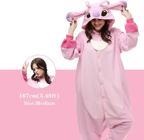 Miniatura 2 de NAITOKE Pijama de animal para adultos, disfraz de Halloween, cosplay