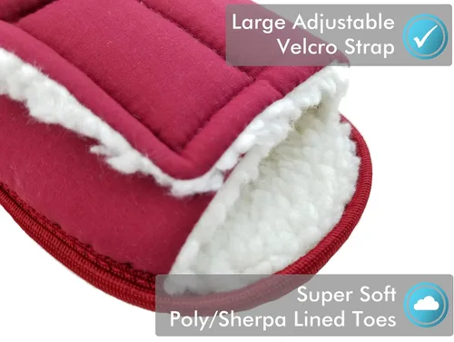 Miniatura 5 de Comfort Finds Zapatillas Edema para hombre, zapatos para pies diabéticos, zapatos espaciosos - zapatilla ajustable de ancho extra ancho - zapatos