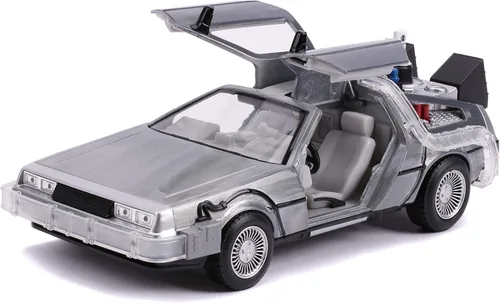 Miniatura 10 de Jada - Vehículo de recogida DLorean Regreso al Futuro, Puertas Abiertas, Modo Planeador, Escala 1:24 (253255021)